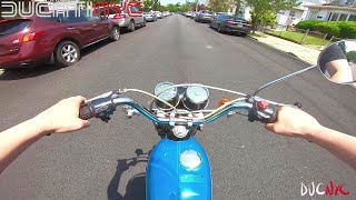 Riding Bikes  1979 Honda CB125 S  First Ride and Impressions around NYC Ducati NYC Vlog v1264 [upl. by Ora]