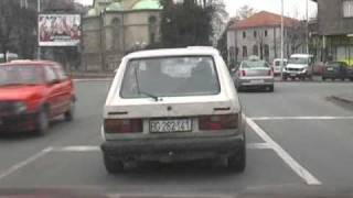 Driving in Belgrade Serbia  Voznja po Beogradu 5 Part 1 [upl. by Rodger235]