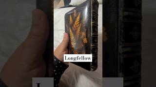 Longfellow Poetry Book Mauchline Ware Binding [upl. by Hagai510]