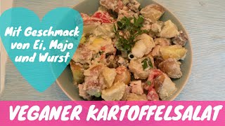 VEGANER KARTOFFELSALAT🥔🥗 Mit Geschmack von Ei Majo und Wurst 😋💖 [upl. by Ado]