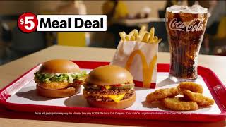 McDonald’s 5 Meal Deal Commercial  Irresistible Value and Flavor 🍔🍟 tvcommercials McDonalds [upl. by Odracir]