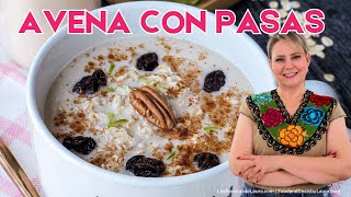 Avena con Pasas y Almendras  Desayuno Saludable y Llenador [upl. by Baillieu]