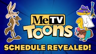 MeTV Toons Launch Schedule Revealed [upl. by Thatcher330]