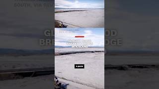 Glacial flood breaks a bridge in Iceland [upl. by Lynn474]