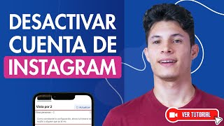 Cómo DESACTIVAR mi CUENTA DE INSTAGRAM Temporalmente 📱⛔ ¡Date un break Cuando sea Necesario [upl. by Tj]