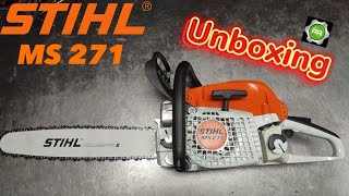 STİHL  MS 271  UNBOXİNG  stihl ms271  kutudan çıkarma stihl [upl. by Wolram]