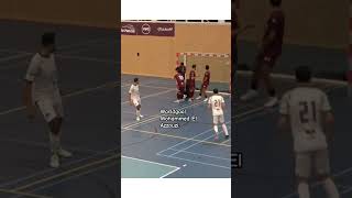 Mohammed El Azzouzi  futsal freekick goal ambiance derby shorts shortsvideo fyp fypシ゚ [upl. by Brathwaite]