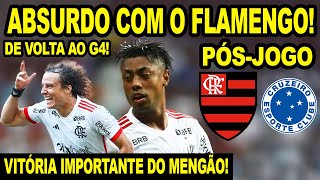 QUE BAGUNÇA NO JOGO DO FLAMENGO VITÓRIA IMPORTANTE DO MENGÃO PÓS JOGO FLA NO G4 E ALLAN EXPULSO [upl. by Tadeas635]