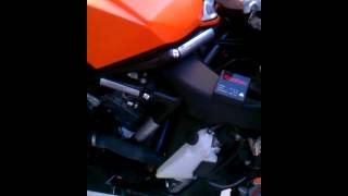 KTM RC8 HID Headlight Install [upl. by Kassie]