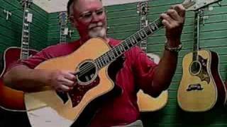 Oklahoma Vintage Guitar Bro Bobby playing a Taylor 810CE [upl. by Aznarepse]