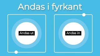 Andas i fyrkant  Andningsövning för att hantera stress [upl. by Eivets380]