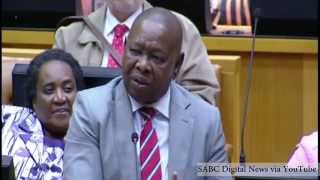 quotIm not scared of Bladequot  Julius Malema and Blade Nzimande clash in Parliament [upl. by Jeffry]