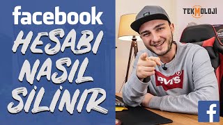 Facebook Nasıl Kapatılır  Hesabı Silme  Dondurma [upl. by Sida240]