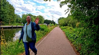 North London Canal Walking Tour Waltham Cross To Ponders End 4K [upl. by Ammon]