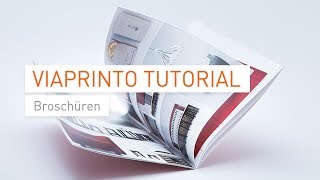 Tutorial Broschüren im Freien Format erstellen [upl. by Erbes]