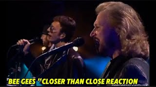 First Time hearing Bee Gees  Closer Than Close Reaction [upl. by Yesnil]