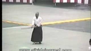 Rinjiro Shirata sensei demonstration  1987 [upl. by Nyladnar566]