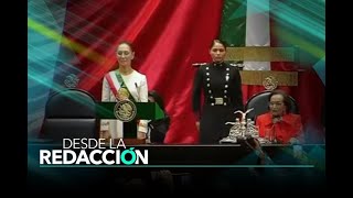 ¡Presidenta Así asumió Claudia Sheinbaum como Mandataria [upl. by Costa]