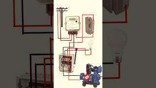 how to make electric manual changeover connectionelectrical [upl. by Brine]