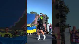 Oleksandr Usyk starts RAVING 🕺 [upl. by Weitzman]