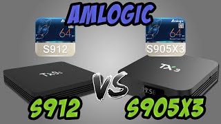 Amlogic S912 vs Amlogic S905x3 [upl. by Yelsa]