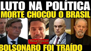 LUTO NA POLÍTICA MORTE CHOCOU O BRASIL JAIR BOLSONARO FOI TRAÍDO LEVOU GOLPE E RASTEIRA D PACHEC [upl. by Lusa668]