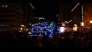 Petoskey Steel Drum Band Lansing Silver Bells Electric Light Parade  2019 [upl. by Nahsez]