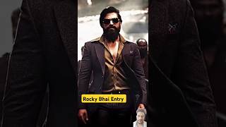 Rocky Bhai Entry 😱🔥🔥 kgf shortsfeed shorts rockybaby kgfchapter2 yashh rockyiii rocky kgf2 [upl. by Nalro]