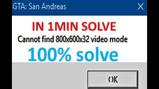 cannot find 800x600x32 video mode without software 100 solve in 1 min [upl. by Snell]