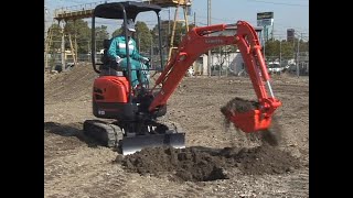 Kubota MiniExcavator Training [upl. by Nylqcaj]