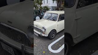 Classic Rover Mini Cooper themed Cars amp Coffee type meetup in Tokyo [upl. by Aihsenad307]