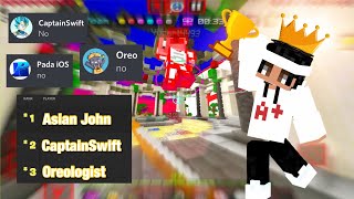 Why I Am The BEST Mobile Hive Skywars Player Ft CaptainSwiftYT oreologist PadaiOS [upl. by Seravat419]