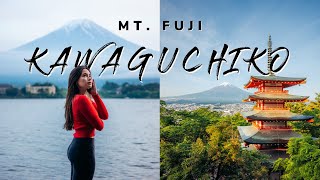 Exploring Lake Kawaguchiko  BEST Spots To See Mt Fuji [upl. by Yorick]