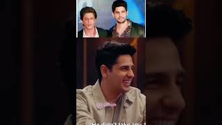 Sidharth malhotra on shahrukh khan😱👀 podcast podcastclips srk thelallantop [upl. by Malorie]