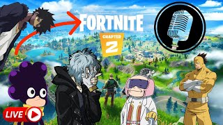 MHA Voice Actors Play Fortnite With Kingo2688 [upl. by Romeon]