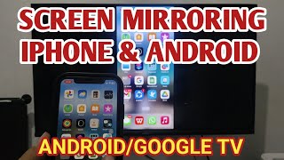 CARA MIRRORING HP ANDROID amp IPHONE KE SMART TV ANDROIDGOOGLE TV COOCAA Z72 [upl. by Ainesell]