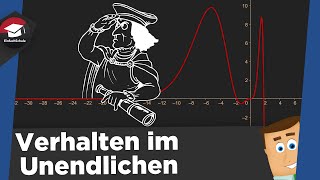 Verhalten im Unendlichen einfach erklärt  Grenzwerte berechnen  Limes  Grenzwerte erklärt [upl. by Subir]