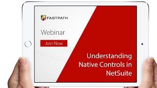 Understanding Native Controls in NetSuite 20162  Fastpath [upl. by Maurreen]