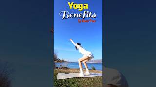 Yoga Benefits of Utkatasana chair pose Yoga challenge Yoga with Adriene yoga for beginners [upl. by Mok52]