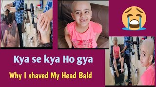 Why I shaved My Head ll Mere Baal 😭 ll Shaved my Head 😲ll Vlog ll [upl. by Levi]