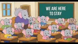 quotElephants in the Classroom Big Feet Stomp Tap and Confuse the Teacherquot [upl. by Delanty]