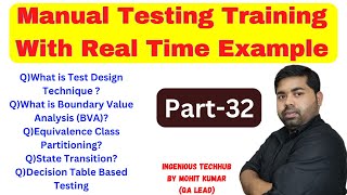 Manual Testing Tutorial With Real Time Examples Part32 [upl. by Melan]