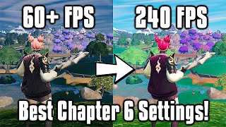 Fortnite Chapter 6 Settings Guide  FPS Boost Colorblind Modes amp More [upl. by Mcafee]