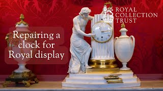 Repairing a clock for royal display at Windsor Castle [upl. by Sirrah524]