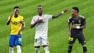 Vinicius Junior Dancing Genius💃🔥Vinicius Junior Celebration amp GOALS all video clips🔥 [upl. by Laehpar]