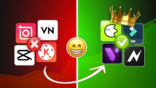 Top 4 Best Video Editing Apps Without Watermark 2024  Video Editor For Android  Video Editing App [upl. by Ralaigh57]