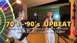 70s  90s UPBEAT MUSIC  Sweetnotes Live  Hinatuan [upl. by Jenks107]