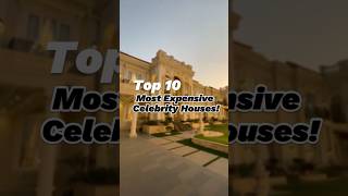 Top 10 Most Expensive Celebrity Mansions You Won’t Believe 🏡💸 shorts short celebrity top10 [upl. by Aelak]