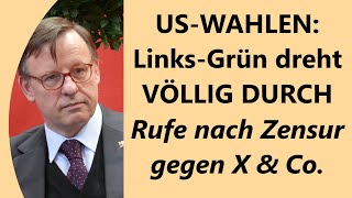 ALARM USWahlergebnis als Vorwand für LinksGrüne Autokratie [upl. by Tnaryb]