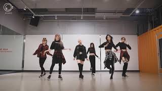 EVERGLOW  Bon Bon Chocolat DANCE PRACTICE  MIRRORED  SLOW 100 [upl. by Adnerb]